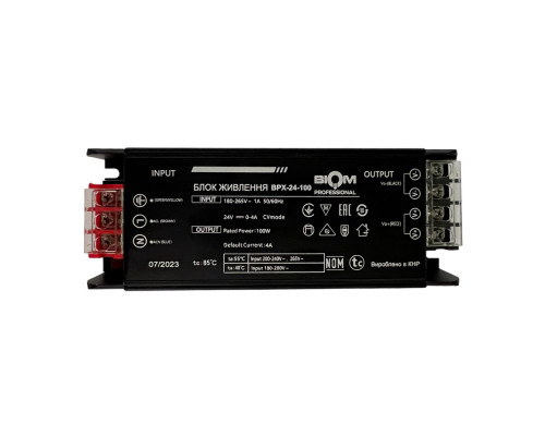 Блок питания BIOM Professional DC24 100W BPX-24-100 4А