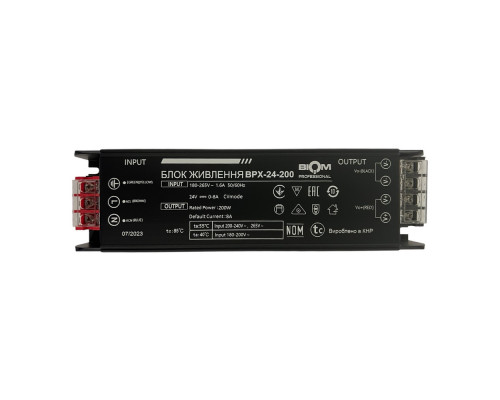 Блок питания BIOM Professional DC24 200W BPX-24-200 8А