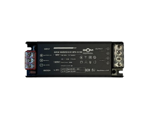 Блок питания BIOM Professional DC12 100W BPX-12-100 8,3А