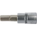 Головка торцевая YATO квадрат 1/4″. HEX M6, L= 37 мм (YT-04373)