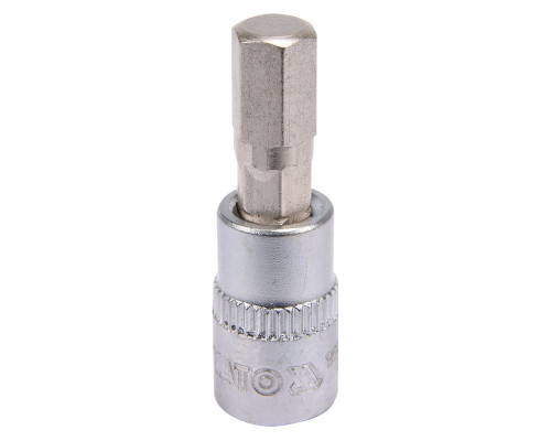 Головка торцевая YATO квадрат 1/4 HEX M7, L= 37 мм (YT-04374)