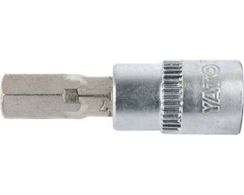 Головка торцевая YATO квадрат 1/4 HEX M7, L= 37 мм (YT-04374)