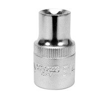Головка торцева YATO : TORX E14, квадрат 1/2″, L= 38 мм. CrV (YT-05223)
