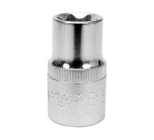 Головка торцева YATO : TORX E16, квадрат 1/2″, L= 38 мм. CrV (YT-05224)