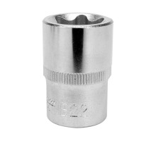 Головка торцева YATO : TORX E22, квадрат 1/2″, L= 38 мм. CrV (YT-05227)