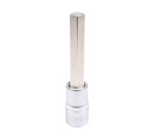 Головка торцева YATO квадрат 1/2 HEX M12, L= 100 мм. подовжена (YT-04396)