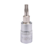 Головка торцева YATO квадрат 1/4 TORX Т20, L= 37 мм (YT-04304)
