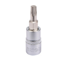 Головка торцева YATO квадрат 1/4 TORX Т25, L= 37 мм (YT-04305)
