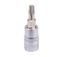 Головка торцева YATO квадрат 1/4 TORX Т30, L= 37 мм (YT-04306)
