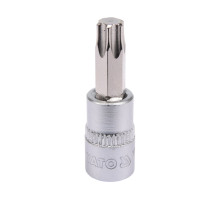 Головка торцева YATO квадрат 1/4 TORX Т40, L= 37 мм (YT-04307)