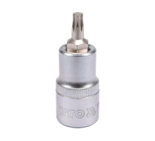 Головка торцева YATO квадрат 1/2 TORX Т30, L= 55 мм (YT-04313)