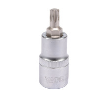 Головка торцева YATO квадрат 1/2 TORX Т40, L= 55 мм (YT-04314)