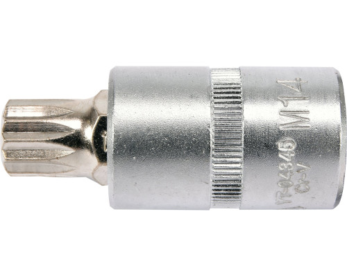 Головка торцевая YATO квадрат 1/2 SPLINE M14, L= 55 мм (YT-04345)