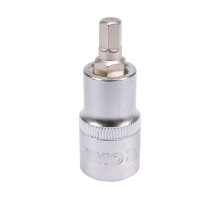 Головка торцева YATO квадрат 1/2 HEX M7, L= 55 мм (YT-04383)
