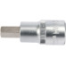Головка торцевая YATO квадрат 1/2 HEX M10, L= 55 мм (YT-04385)