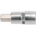 Головка торцевая YATO квадрат 1/2 HEX M12, L= 55 мм (YT-04386)