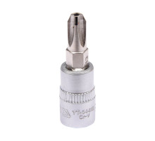 Головка торцева YATO квадрат 1/4 Philips PH3, L= 37 мм (YT-04413)