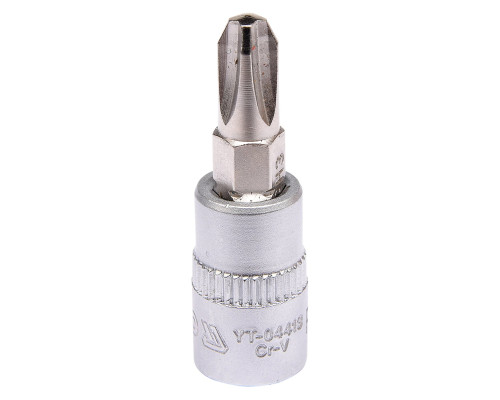 Головка торцевая YATO квадрат 1/4 Philips PH3, L= 37 мм (YT-04413)
