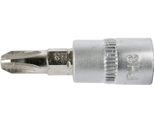 Головка торцевая YATO квадрат 1/4 Philips PH3, L= 37 мм (YT-04413)