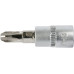 Головка торцевая YATO квадрат 1/4 Philips PH3, L= 37 мм (YT-04413)