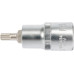 Головка торцевая YATO квадрат 1/2 SPLINE M6, L= 55 мм (YT-04341)