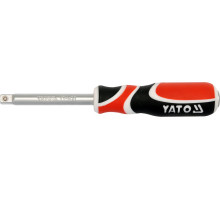 Викрутка - тримач YATO до торцевих головок : квадрат 1/4″, L=150 мм (YT-1427)