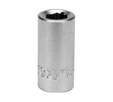 Перехідник для насадок викруткових YATO : квадрат 1/4″(F) HEX- 1/4 (M)6,3 мм, CrV [Блістер] (YT-12971)