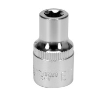 Головка торцева YATO : TORX E11, квадрат 1/2″, CrV, DIN 2124 [Блістер] (YT-05246)