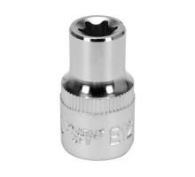 Головка торцева YATO : TORX E12, квадрат 1/2″, CrV, DIN 2124 [Блістер] (YT-05247)