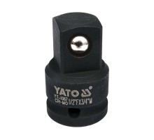 Перехідник ударний YATO : квадрат 1/2″ - 3/4″, L= 48 мм (YT-1067)