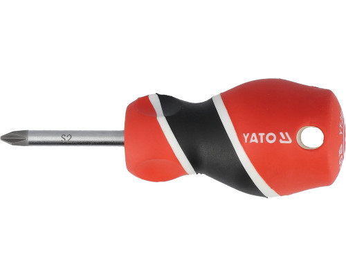 Отвертка крестовая YATO : Philips PH1 х 38 мм (YT-25922)