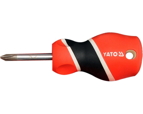 Отвертка крестовая YATO : Philips PH2 х 38 мм (YT-25928)