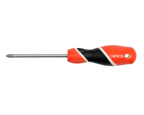 Отвертка крестовая YATO : Philips PH2 х 100 мм (YT-25929)