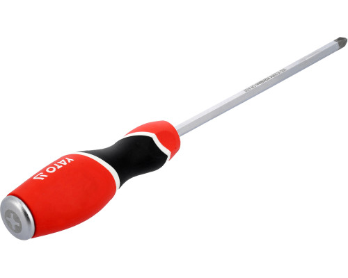 Отвертка крестовая ударная YATO : Philips PH2 х 150 мм (YT-25994)