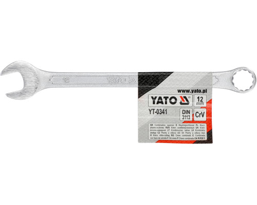 Ключ рожково накидной YATO : CrV, М= 12 мм, L= 170 мм (YT-0341)