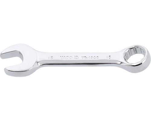 Ключ рожково накидной YATO : CrV, М= 15 мм, L= 120 мм (YT-4908)