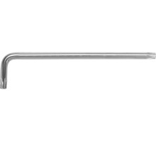 Ключ TORX SECURITY (з центр. отвором) YATO Г-подібний 2-сторонній, Cr-V, Т25, 20 х 100 мм (YT-05517)