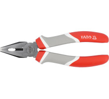 Плоскогубці комбіновані YATO : L= 180 мм, CrV (YT-6601)
