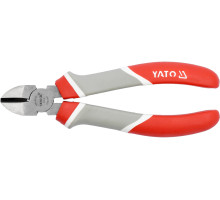 Кусачки діагональні універсальні YATO : L= 180 мм, CrV (YT-6611)