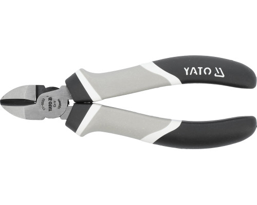Кусачки диагональные с увеличенной силой нажатия YATO; l= 160 мм (YT-6583)