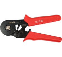 Кліщі для обтискання і зачистки проводів YATO, L= 175 мм, AWG 23-7; 0,25-10 мм² (YT-23051)