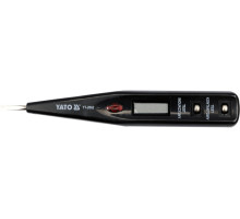 Індикатор напруги YATO контрольний цифровий 12-250 V LCD (YT-2862)