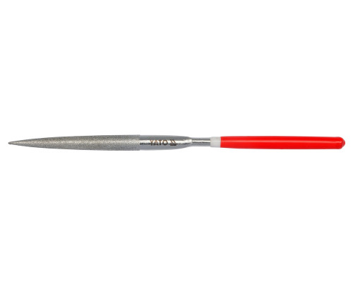Надфиль алмазный YATO полукруглый, l= 180/70 мм, b= 5 мм (YT-6153)