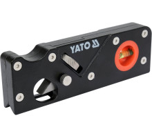 Рубанок столярний YATO до кромки- 155х 50х 20 мм, 7 лез W= 9 мм (YT-62910)