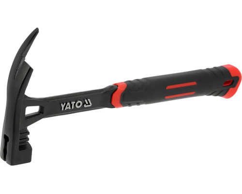 Молоток стальной монолитный YATO m= 600 г, l= 345 мм (YT-45744)