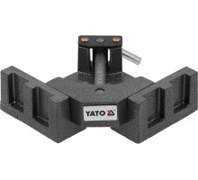 Лещата кутові 90° YATO 150х150 мм, h= 55 мм, розвід губок- 60 мм (YT-65137)