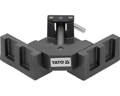 Тиски угловые 90° YATO 150х150 мм, h= 55 мм, развод губок- 60 мм (YT-65137)