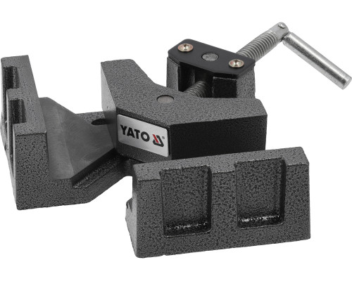 Тиски угловые 90° YATO 150х150 мм, h= 55 мм, развод губок- 60 мм (YT-65137)