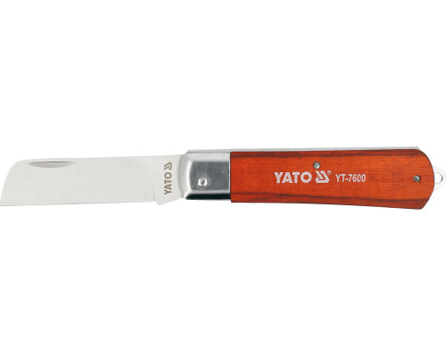 Нож складной YATO : h= 85 мм, L= 200 мм (YT-7600)