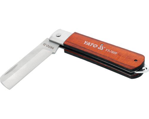 Нож складной YATO : h= 85 мм, L= 200 мм (YT-7600)